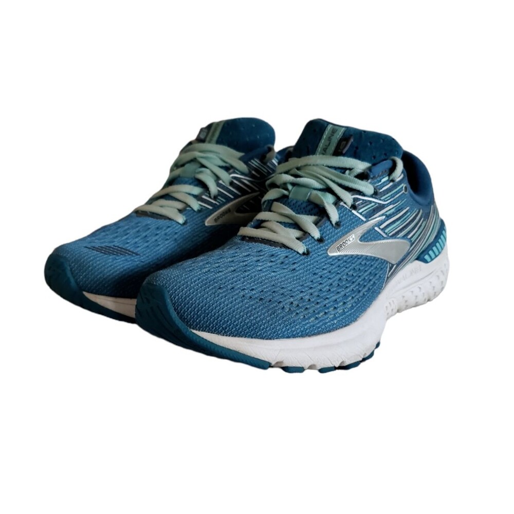 Brooks Adrenaline GTS 19 Femme Blue Running Shoes Women's Size 7.5 Medium (B)